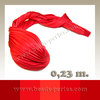 Textil - Shibori Ribbon - Holiday Red (0,23 metros)