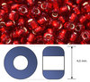 Toho - Rocalla - 6/0 - Silver-Lined Ruby (10 gramos)
