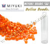 Miyuki - Delica - 11/0 - Silver-Lined Frosted Squash (tubo de 7,6 gr.)