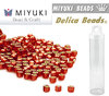 DB0683 - Miyuki - Delica - 11/0 - Silver-Lined Frosted Ruby Red (tubo de 7,6 gr.)