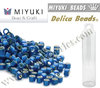 DB0693 - Miyuki - Delica - 11/0 - Silver-Lined Frosted Dusk Blue (tubo de 7,6 gr.)
