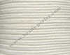 Textil - Soutache-Rayón - 3mm - Matte White (Blanco Mate) (50 metros)