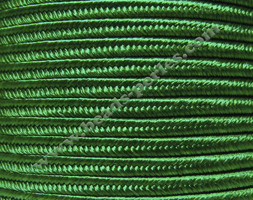 Textil - Soutache-Rayón - 3mm - Emerald (Esmeralda) (50 metros)