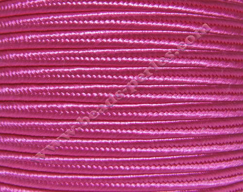 Textil - Soutache-Rayón - 3mm - Chewing Gum (Rosa Chicle) (50 metros)