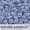 Cristal Checo - Superduo - 2,5x5mm - Silk Periwinkle (10 gr.)