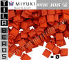 TL02315 - Miyuki - Tila - 5x5mm - Burnt Sienna (10 gramos)