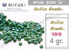 DBM0373 - Miyuki - Delica - 10/0 - Matte Sage Green Luster (4 gramos)