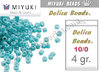 DBM0725 - Miyuki - Delica - 10/0 - Opaque Light Blue Turquoise (4 gramos)