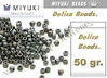 Miyuki - Delica - 11/0 - Matte Metallic Grey (50 gr.)