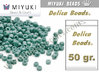 Miyuki - Delica - 11/0 - Matte Turquoise Blue Luster (50 gr.)