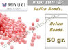 Miyuki - Delica - 11/0 - Matte Rainbow Salmon (50 gr.)