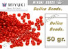 Miyuki - Delica - 11/0 - Opaque Red (50 gr.)
