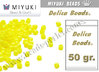 Miyuki - Delica - 11/0 - Opaque Yellow (50 gr.)