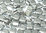 Cristal Checo - Tile - 6x6mm - Silver (50 Uds.)