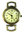 Fornitura - Esfera de reloj - Redondo - Números Arábigos - Bronce Antiguo (1 Uds.)