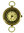 Fornitura - Esfera de reloj - Vintage 05 - Bronce Antiguo (1 Uds.)