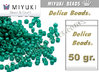 Miyuki - Delica - 11/0 - Opaque Green Turquoise (50 gr.)