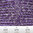 Textil - Soutache METALLICUM - 3mm - Argentum Dark Purple (Morado Oscuro Argentum) (2 metros)
