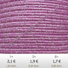 Textil - Soutache METALLICUM - 3mm - Argentum Honeysuckle (Madreselva Argentum) (2 metros)