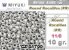 Miyuki - Rocalla - 11/0 - Silver Satin (10 gramos)