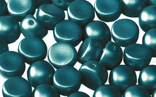 Cristal Checo - Cabuchón 2-vías - 6mm - Pastel Navy Blue (20 uds.)