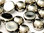 Cristal Checo - DOME BEADS - 14X8mm - Argentic Full (5 uds.)