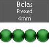 Cristal Checo - Bola - 4mm - Pearl New Grass (50 Uds.)