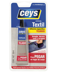 Pegamento - Ceys - Especial Textil - Tubo (30ml.)