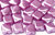Cristal Checo - Silky Beads - 6x6mm - Pastel Orchid (20 Uds.)
