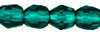 Cristal Checo - Facetada - 3mm - Dark Emerald (100 Uds.)