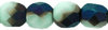Cristal Checo - Facetada - 4mm - Midnight Iris Pale Turquoise (50 Uds.)