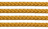 Textil - Cordoncillo Trenzado Rayón - 3mm - Bronze (Bronce) (2 metros)