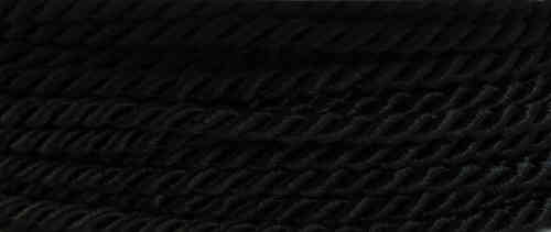 Textil - Cordoncillo Trenzado - 3mm - Black (Negro) (2 metros)
