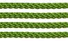 Textil - Cordoncillo Trenzado Rayón - 3mm - Cedar (Verde Cedro) (2 metros)