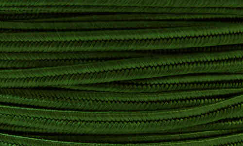 Textil - Soutache-Viscosa - 3mm - Dark olivine (Verde oliva oscuro) (50 metros)