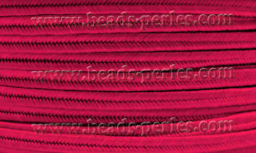 Textil - Soutache - 3mm - Fuchsia (Fucsia) (2 metros)