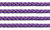 Textil - Cordoncillo Trenzado Rayón - 3mm - Dark Purple (Morado Oscuro) (2 metros)