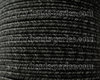 Textil - Soutache DENIM-JEANS - 3mm - The Black Rinse (50 metros)