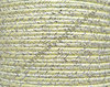 Textil - Soutache METALLICUM - 3mm - Argentum Pale Daffodil (Narciso Claro Argentum) (50 metros)
