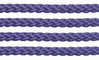 Textil - Cordoncillo Trenzado Poliéster - 3mm - Periwinkle (Azul Vinca) (2 metros)