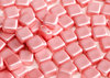 Cristal Checo - Tile - 6x6mm - Pastel Pink (50 Uds.)