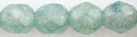 Cristal Checo - Facetada - 6mm - Luster Stone Green (25 Uds.)