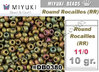 RR02035 - Miyuki - Rocalla - 11/0 - Matte Metallic Khaki Iris (10 gramos)