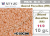 RR00429 - Miyuki - Rocalla - 11/0 - Opaque Salmon Luster (10 gramos)