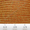 Textil - Soutache METALLICUM - 3mm - Aurum Rust (Herrumbre Aurum) (2 metros)