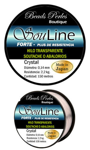 Herramientas - Hilo - SouLine FORTE - 0,14mm - Crystal (150m)