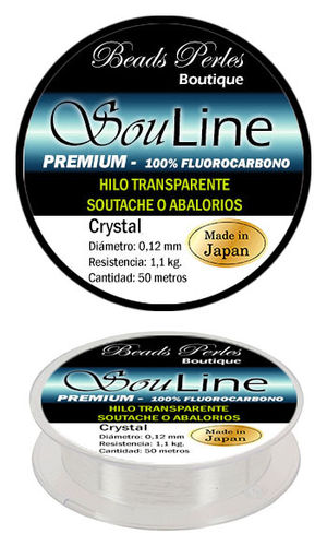 Herramientas - Hilo - SouLine PREMIUM - 0,12mm - Crystal (50m)