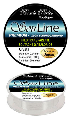 Herramientas - Hilo - SouLine PREMIUM - 0,14mm - Crystal (50m)