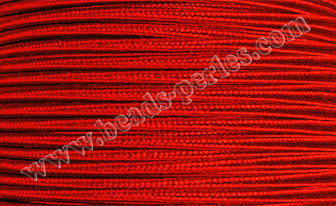 Textil - Soutache-Rayón - 2mm - Flame Red (Rojo Fuego) (2 metros)