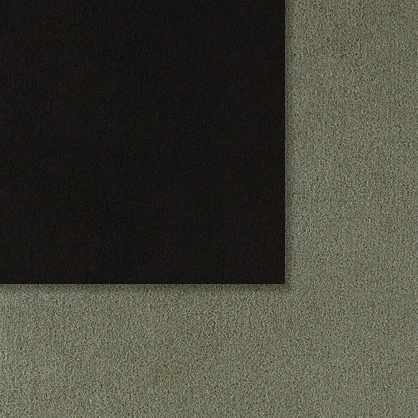 Textil - DuoSuede - 40x40 cm. - Black / Steel (1 Uds.)